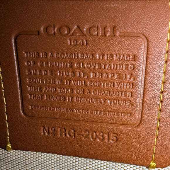 Coach 1st Gen Rogue 30/31 in 1941 Saddle Suede. First Generation HTF - Picture 2 of 14
